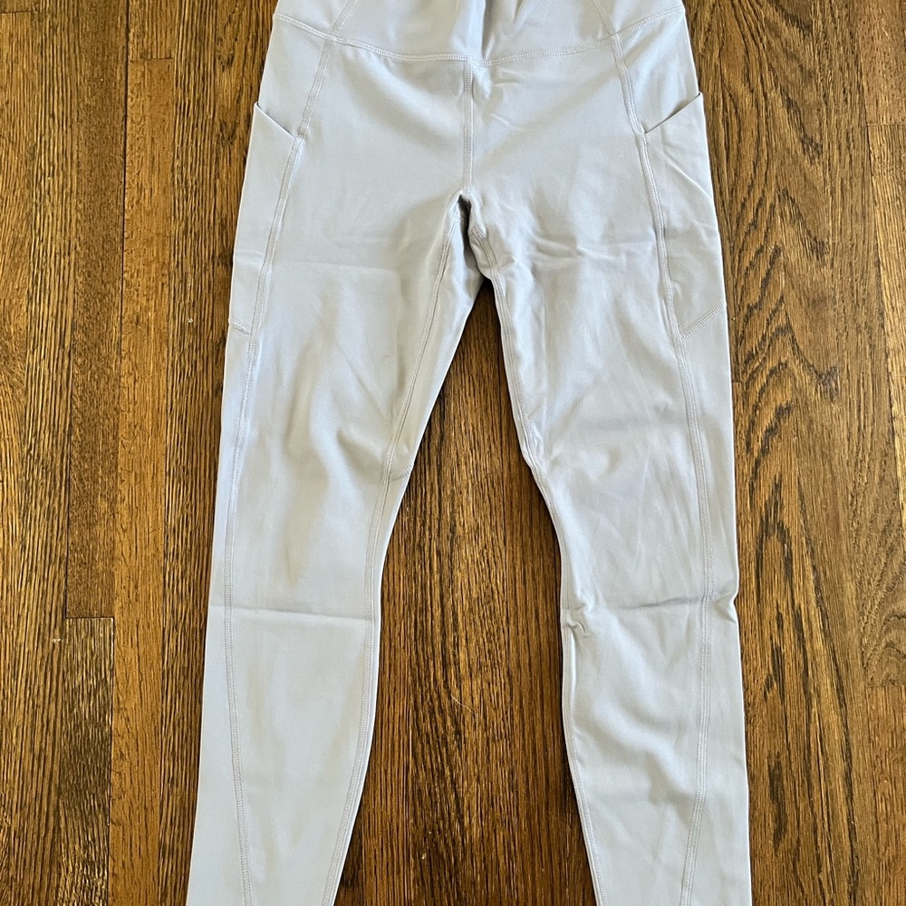 Fabletics Light Gray 7/8 Leggings